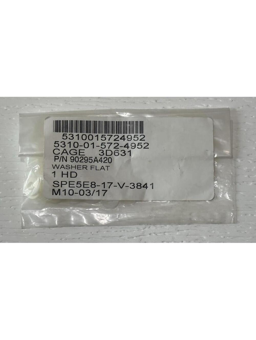Unopened 7/16 x 3/16 Independent Hardware Nylon Flat Washer Pack CAGE Code 3D631
